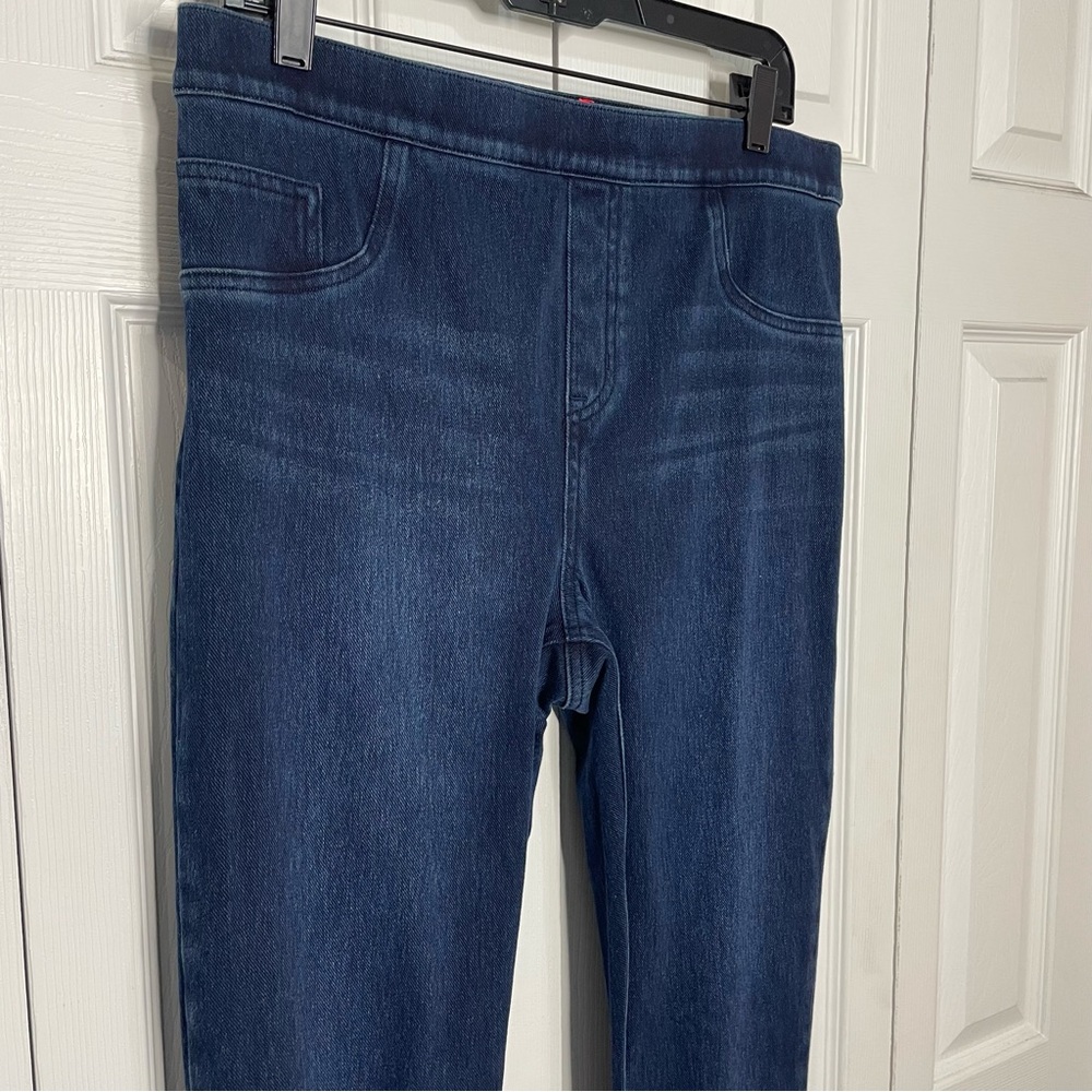 Spanx Jeggings Dark Wash XL